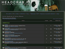 Tablet Screenshot of headcrab.pl